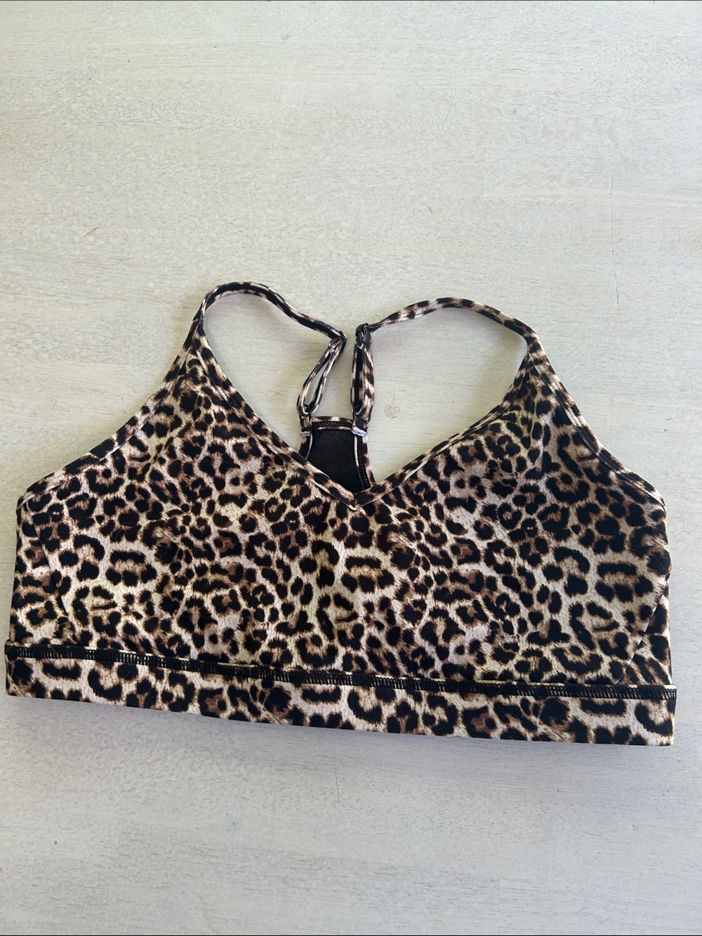 Zyia Leopard Print sports Bra, XL